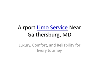 Airport_Limo_Service_Gaithersburg