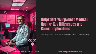 Outpatient vs Inpatient Medical Coding Key Differences and Career Implications