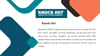 Join Brazilian Jiu Jitsu Classes in Delhi with Knockout Today