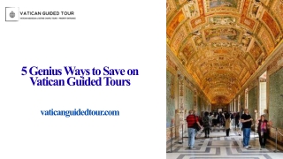 5 Genius Ways to Save on Vatican Guided Tours