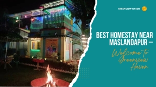 Best Homestay Near Maslandapur – Welcome to Greenview Haven