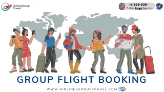 How far out to book Group Flights?