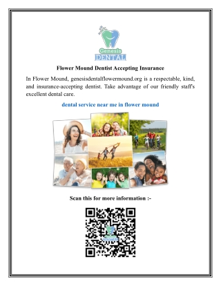 Flower Mound Dentist Accepting Insurance