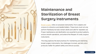 Maintenance-and-Sterilization-of-Breast-Surgery-Instruments