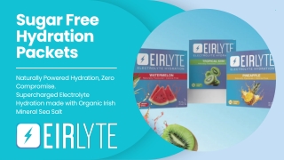 Sugar Free Hydration Packets