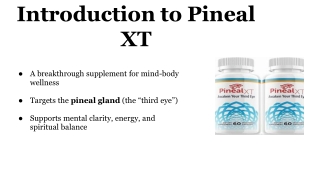 Buy Pineal XT™ – Natural Pineal Gland Detox & Mind Clarity Supplement