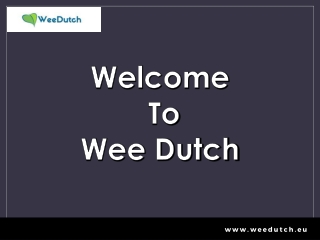 CBD isolate oil - Wee Dutch