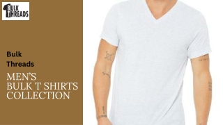 Bulk Threads - Mens Bulk T Shirts Collection