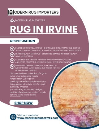 Rug in Irvine
