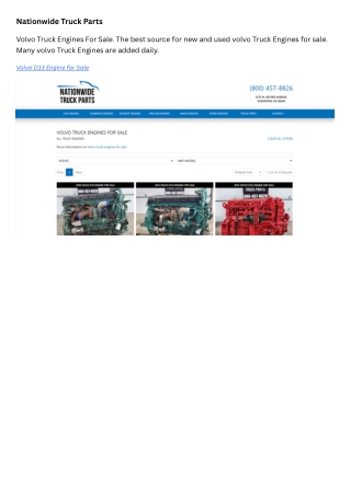 Nationwide Truck Parts