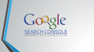 Google Search Console, includes all things