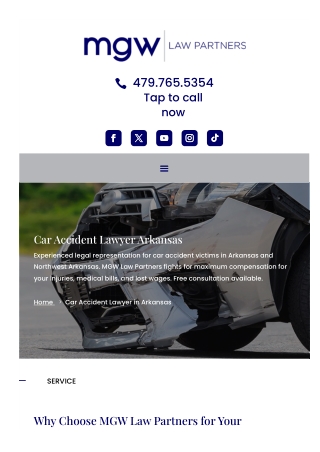 Car Accident Lawyer Arkansas