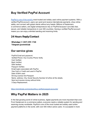 How to Buy Verified PayPal Accounts (Step by Step Guide)