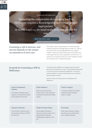 Contesting a Will Melbourne