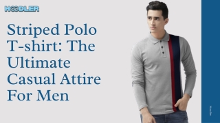 Striped Polo T Shirt – The Ultimate Casual Attire For Men