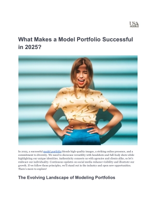 What Makes a Model Portfolio Successful in 2025_