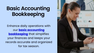 Basic Accounting Bookkeeping