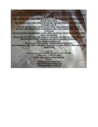 MDPV Shipped from USA