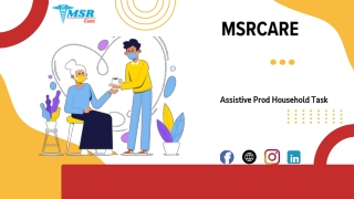 Household Task Assistance Sydney with MSR Care