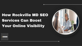How Rockville MD SEO Services Can Boost Your Online Visibility