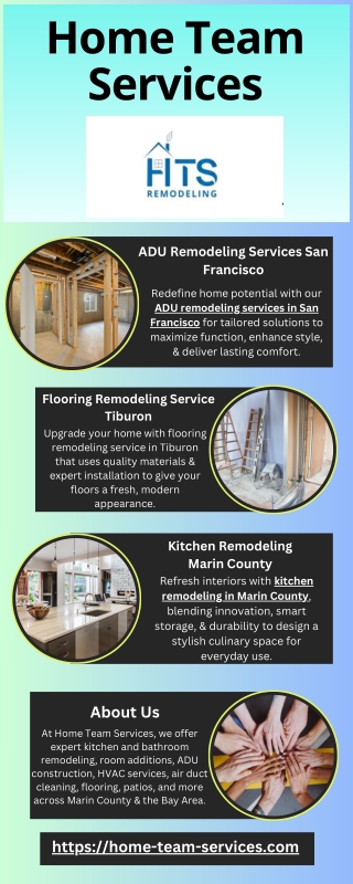 ADU Remodeling Services San Francisco