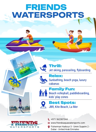 Beach Activities in Dubai