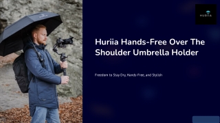 Hands Free Over The Shoulder Umbrella Holder for Other work Convenience