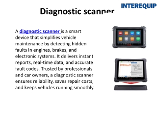 Complete Auto Care with Brake Lathe, Car Hoist & Scanner