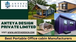 Best Portable security cabin Manufacturers