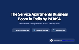 The Service Apartments Business Boom in India