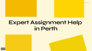 Reliable Academic Support with Assignment Experts in Perth