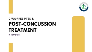 Drug-Free PTSD & Post-Concussion Treatment in Tampa!