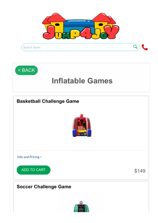 Inflatable table and chair rental Bellwood