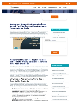 Kaplan Assignment Help for Essays, Projects, and Reports