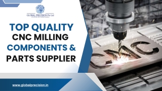 Top Quality CNC Milling Components & Parts Supplier