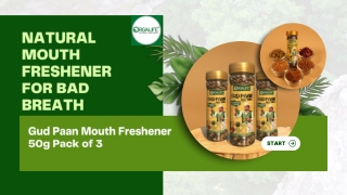 Natural Mouth Freshener For Bad Breath