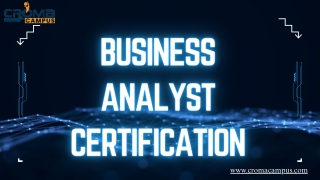 Business Analyst Certification for Career Growth