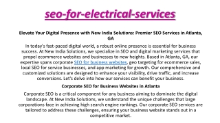 seo-for-electrical-services