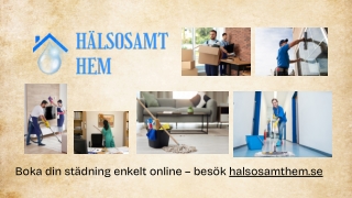 Hälsosamt Hem Städservice – Professionell Städfirma i Göteborg och Närliggande