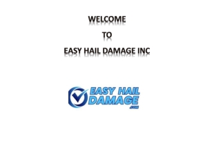 Easy Hail Damage Inc