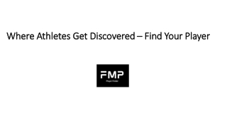 Softball Recruiting Platform