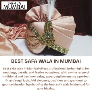 Best Wedding Safa in Mumbai – Royal & Stylish Turbans