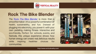 Rock The Bike Blender – Where Fun, Fitness, and Smoothies Unite