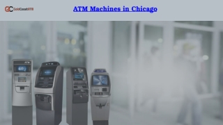 ATM Machines in Chicago