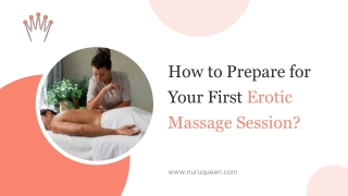 How to Prepare for Your First Erotic Massage Session
