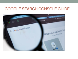 Google Search Console ppt