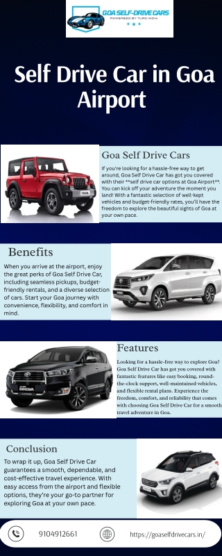 Self Drive Car in Goa Airport