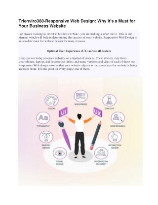 Trienviro360-Responsive Web Design Why it’s a Must for Your Business Website