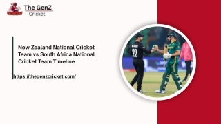 presentation on newzealand vs  southafrica