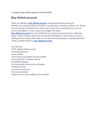 _Is it legal to Buy a Airbnb account in the USA 2025_